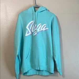 Men's Blue Hoodie Sweater